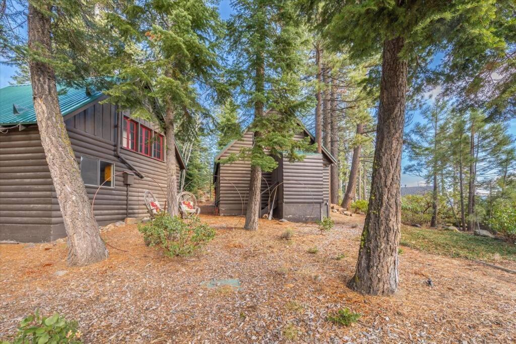 Coziest Cabin In Tahoe W Stone Fireplace Comfy Beds Close To Slopes & Lake Carnelian Bay Bagian luar foto